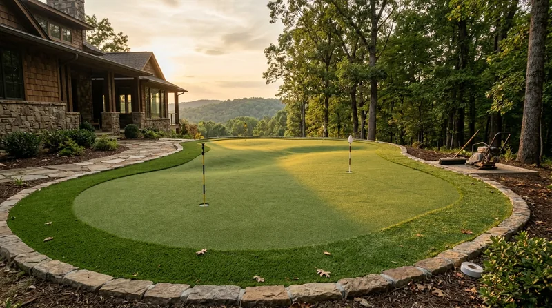 Putting Green Installation Chattanooga