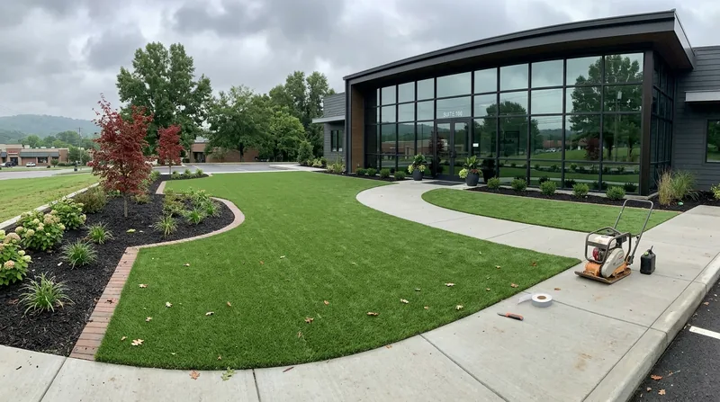 Commercial Artificial Grass Installation Chattanooga